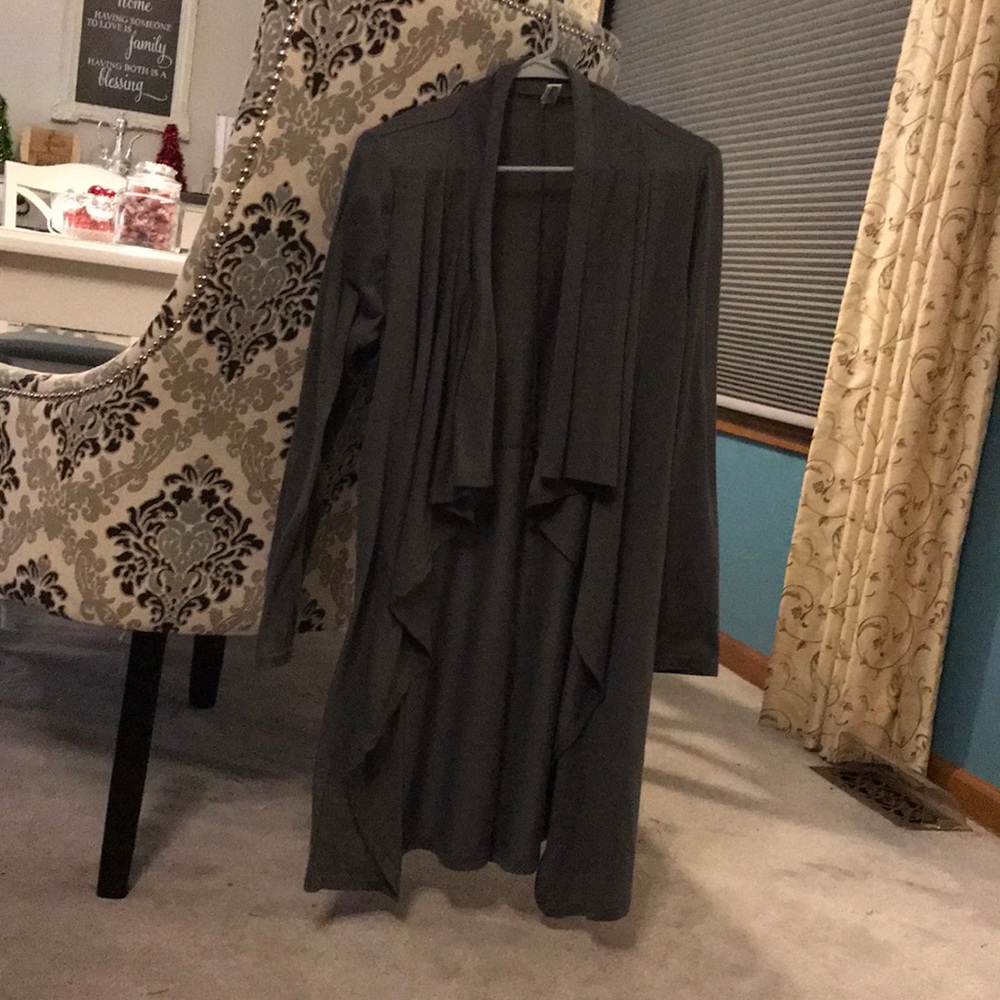 Gray Cardigan
